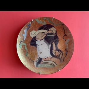 Artist Carole Stupell handpainted  set of 8 plates